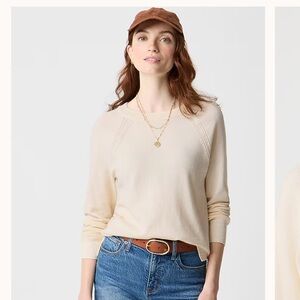 J. Crew Factory Women's Wool-blend boyfriend sweater